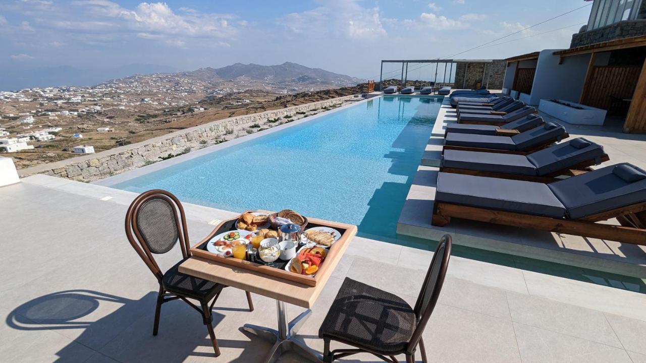 Sunset Hill Suites Mykonos Town ภายนอก รูปภาพ