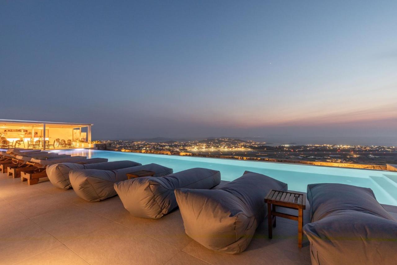 Sunset Hill Suites Mykonos Town ภายนอก รูปภาพ