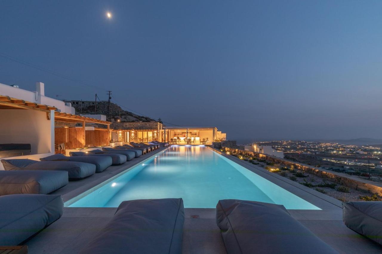 Sunset Hill Suites Mykonos Town ภายนอก รูปภาพ