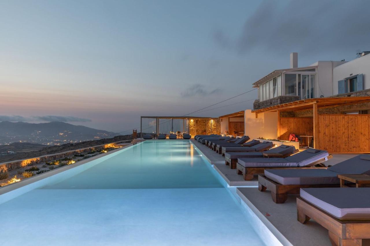 Sunset Hill Suites Mykonos Town ภายนอก รูปภาพ