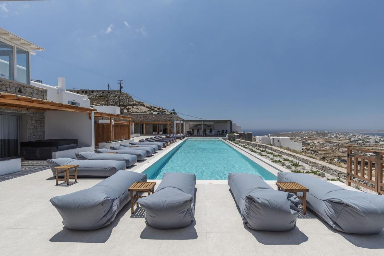 Sunset Hill Suites Mykonos Town ภายนอก รูปภาพ