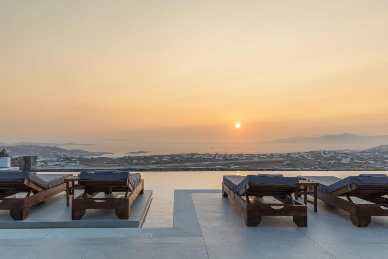 Sunset Hill Suites Mykonos Town ภายนอก รูปภาพ