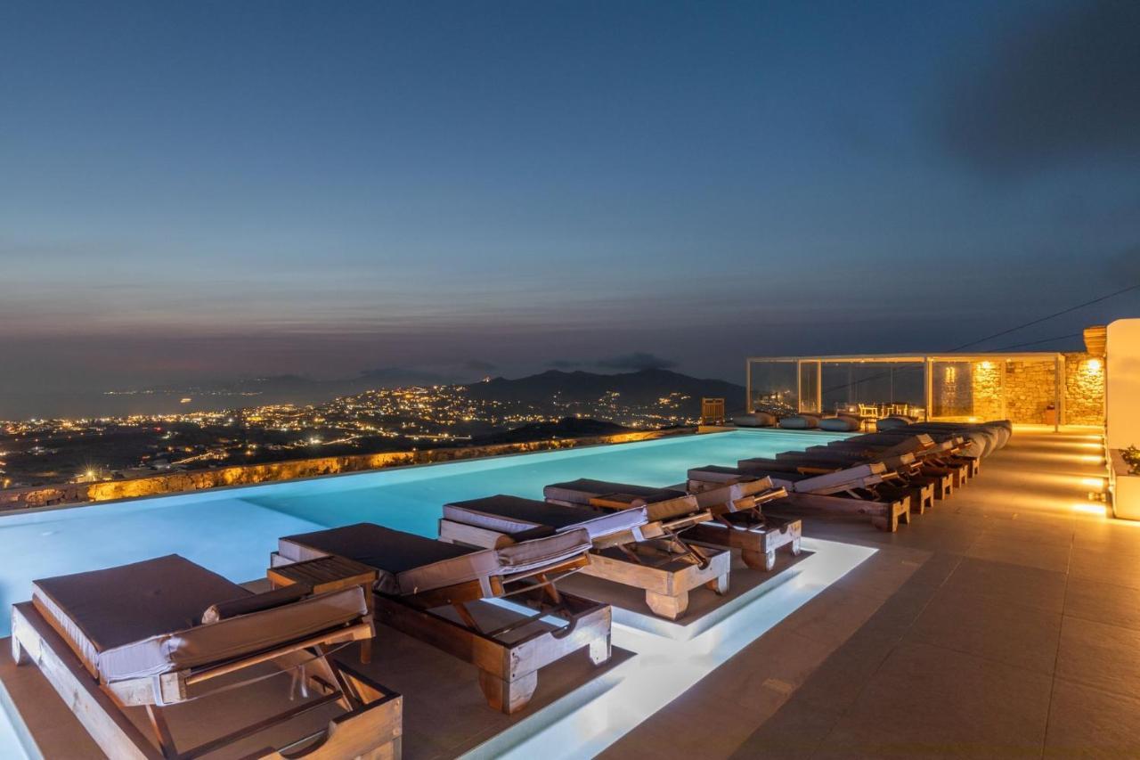 Sunset Hill Suites Mykonos Town ภายนอก รูปภาพ