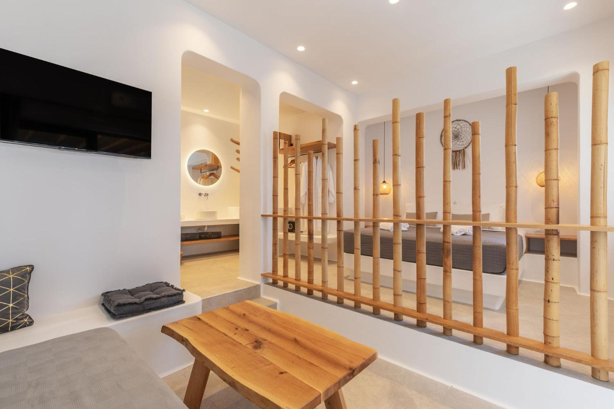 Sunset Hill Suites Mykonos Town ภายนอก รูปภาพ