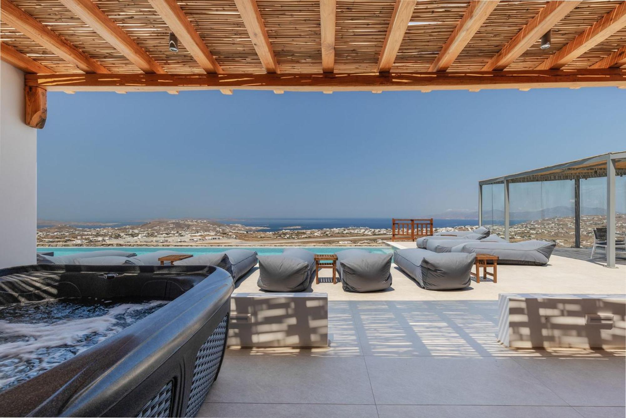 Sunset Hill Suites Mykonos Town ภายนอก รูปภาพ