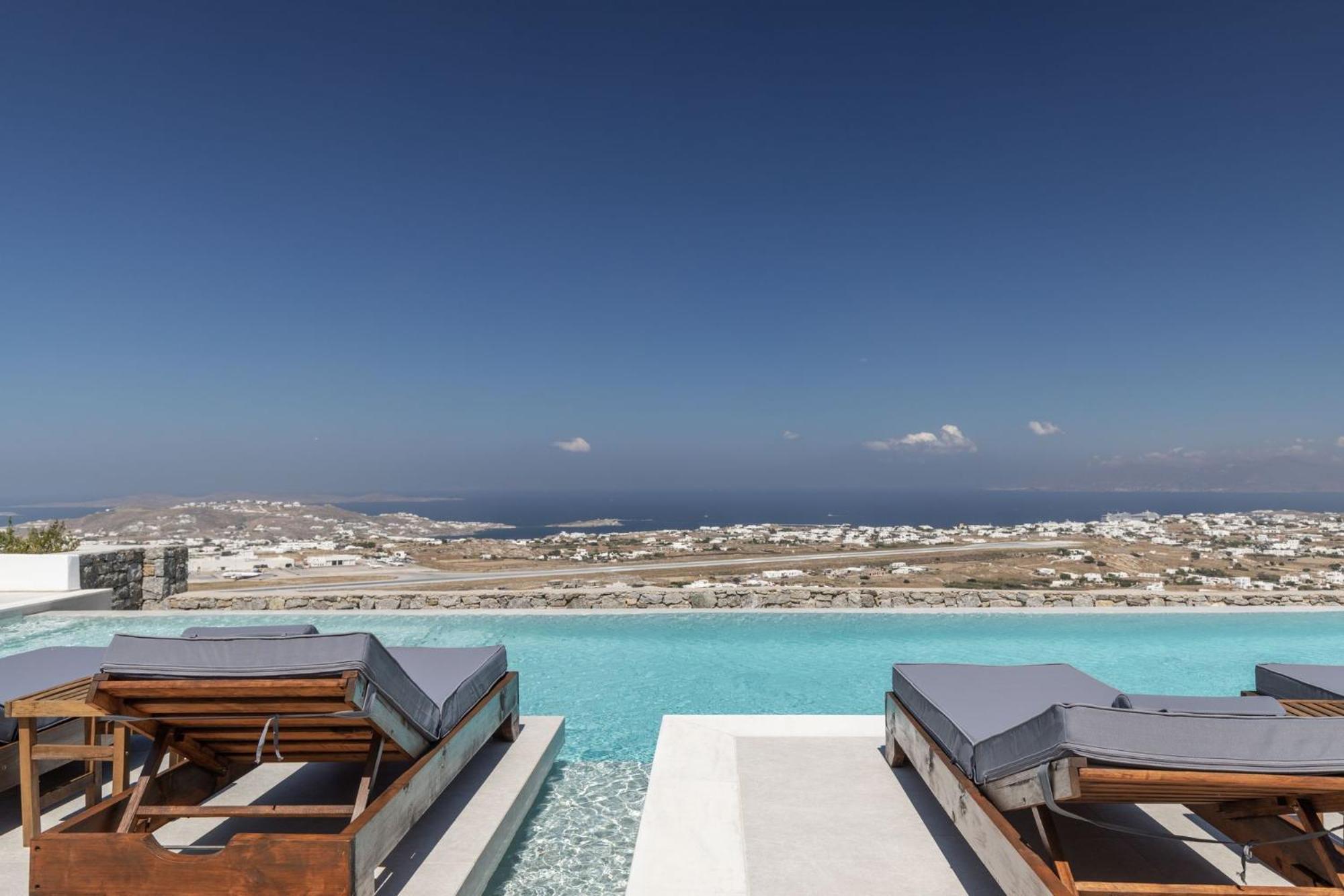 Sunset Hill Suites Mykonos Town ภายนอก รูปภาพ