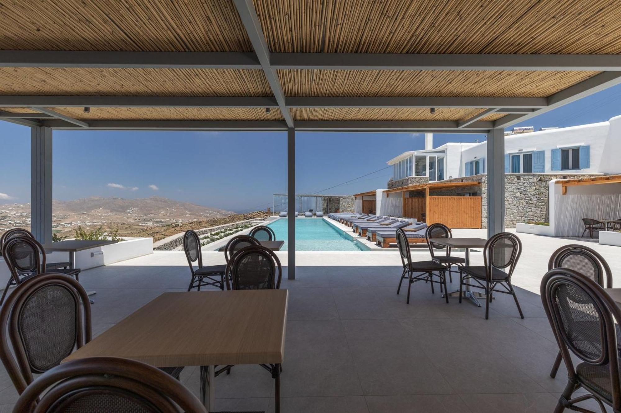 Sunset Hill Suites Mykonos Town ภายนอก รูปภาพ